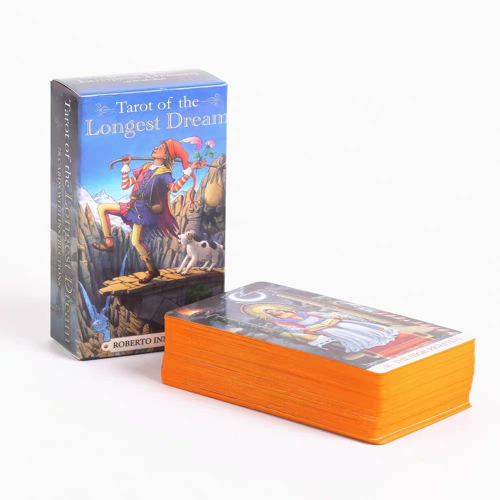 Tarot Cards Deck With Guidebook - 78 längste Traumkarten mit Begleitbuch im
