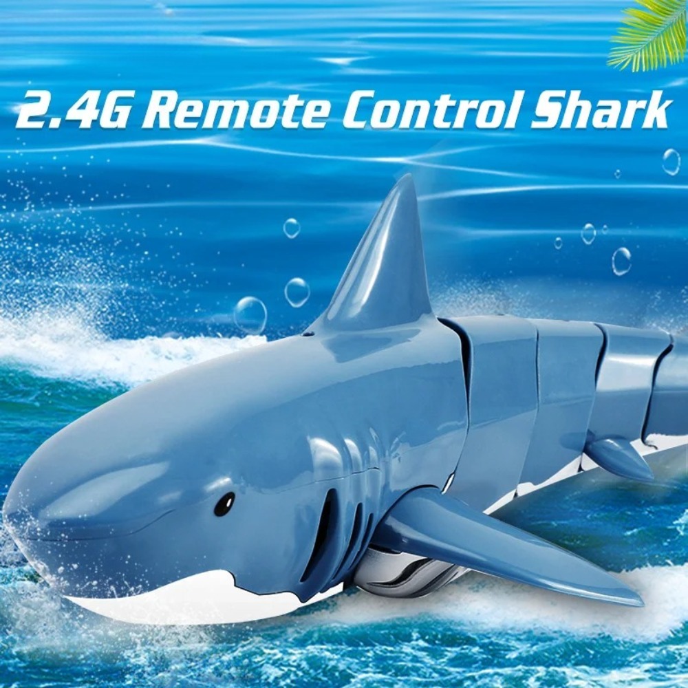 Remote Control Toys - Meistverkauftes 2,4G Ferngesteuertes Realistisches Elektrisches Hai-Boot-Modell