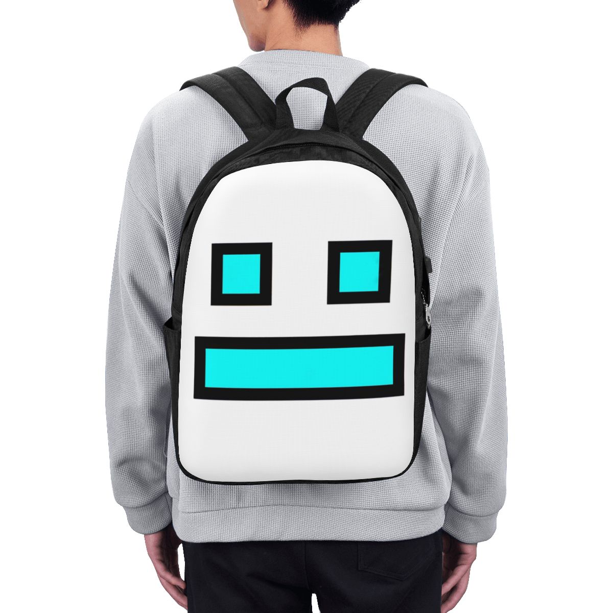 Video Games - Video Game Geometry Dash Rucksack, Reisetasche