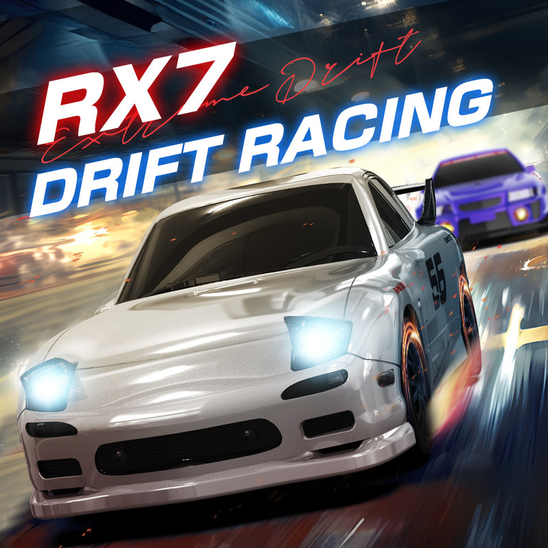Rc Drift Car 1 24 Scale 4Wd - RC-Ferngesteuertes Drift-Auto im Maßstab 1:24, 4WD