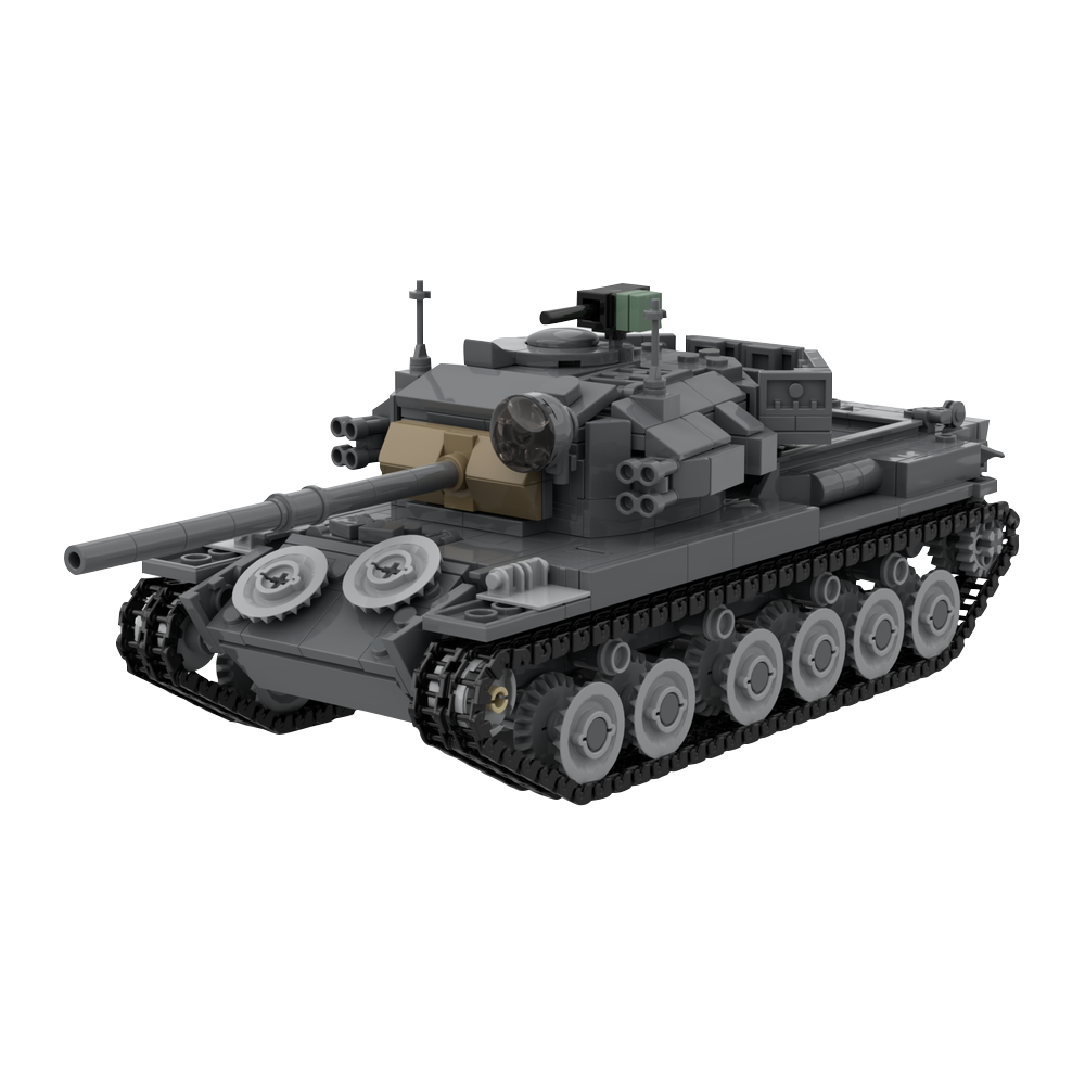 Lego Compatible Military Tank - MOC Centurion mk. 5-in-1 Panzer-Bausteine Modell