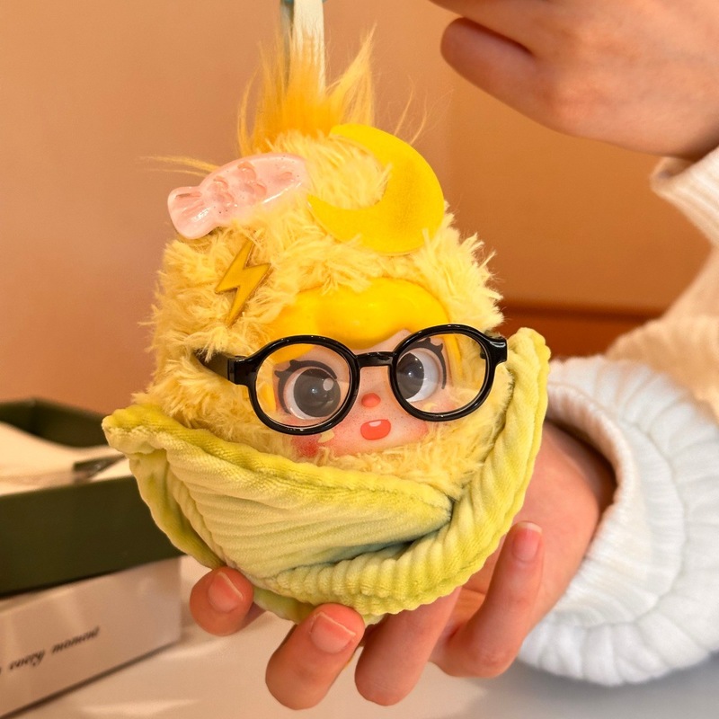 Dolls - Plüsch-Maiskolben-Schlüsselanhänger, niedlicher Cartoon-Taschenanhänger, kreatives Sammlerstück, Anhänger-Accessoire