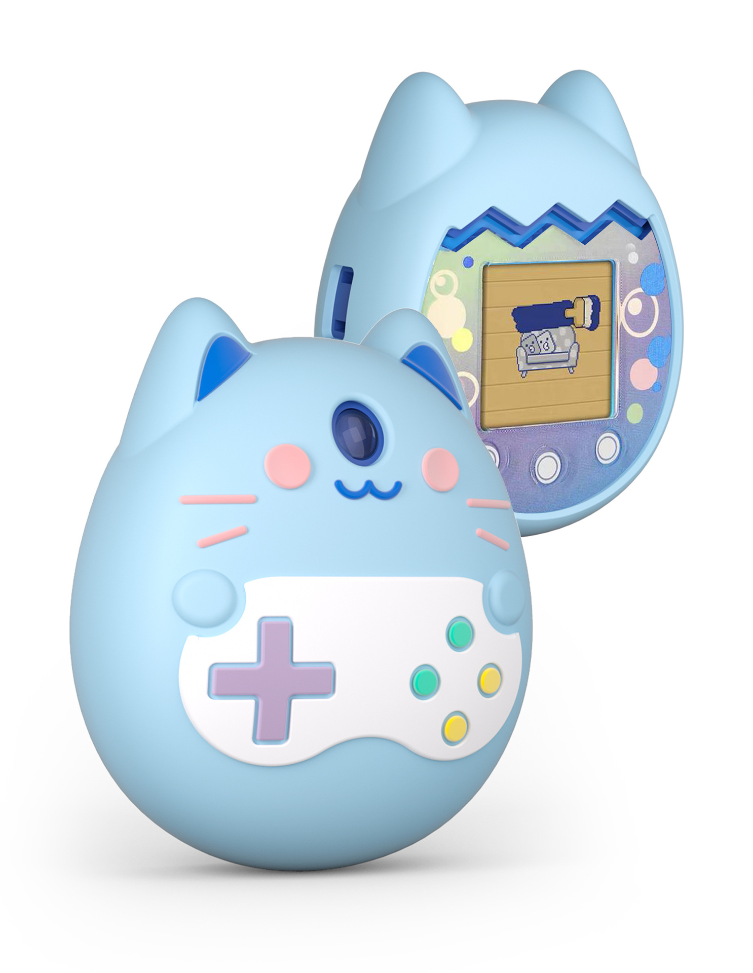 Tamagotchi Electronic Pet Virtual - Stoßfeste Silikon-Schutzhülle für virtuelle elektronische Haustierspielmaschinen