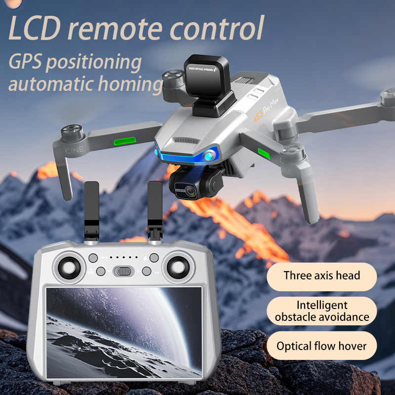 Fpv Brushless Rc Drone 4K - AE3 PRO Max NEUE LCD SC