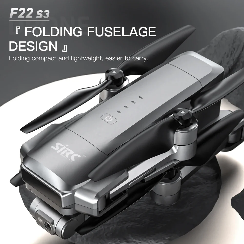 Fpv Brushless Rc Drone 4K - SJRC F22 S3 Pro Faltbare RC-Quadcopter-Drohne