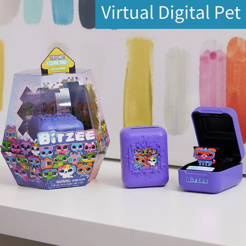 Tamagotchi Electronic Pet Virtual - Bitzee Tamagotchi Spielzeug Virtuelles Digitales Haustier-Spielzeug