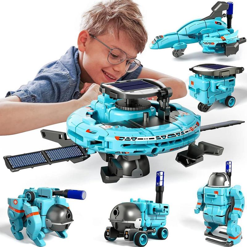 Stem Solar Robot Kit For Kids - 6 in 1 Solar Roboter Kit