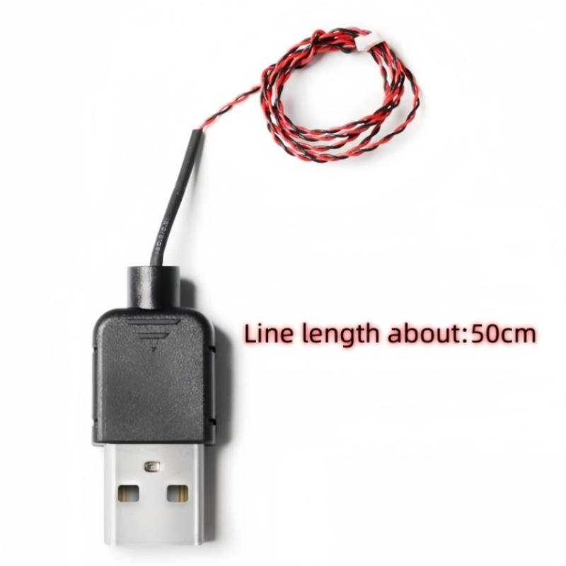 Building Blocks - DIY 50cm USB-Stromkabel Kompatibel mit Baustein-Beleuchtung