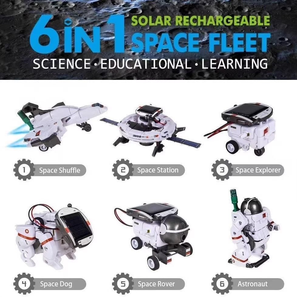 Stem Solar Robot Kit For Kids - STEM 12IN1 Solar Roboter Kit Lernspielzeug