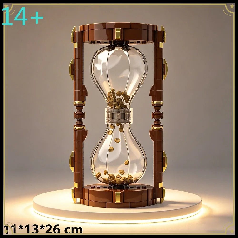 Building Blocks - Die günstigsten kreativen 403-teiligen Sanduhr-Bausteine, Spielzeugmodell-Ornamente,