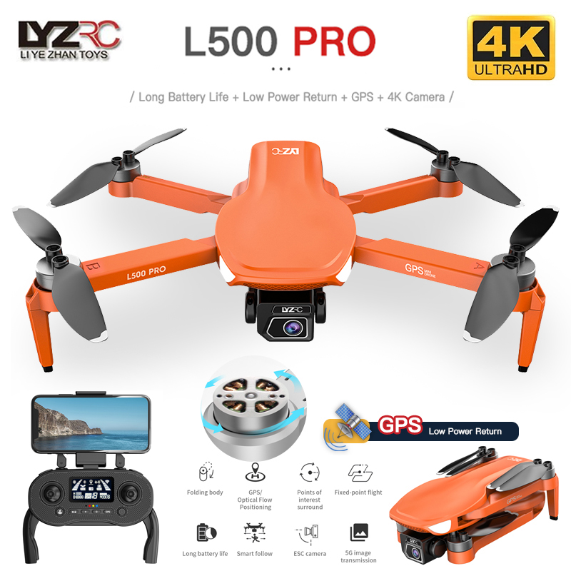 L500 PRO GPS Drone 4K Profesio – Fpv Brushless Rc Drone 4K Bewertung und Preis
