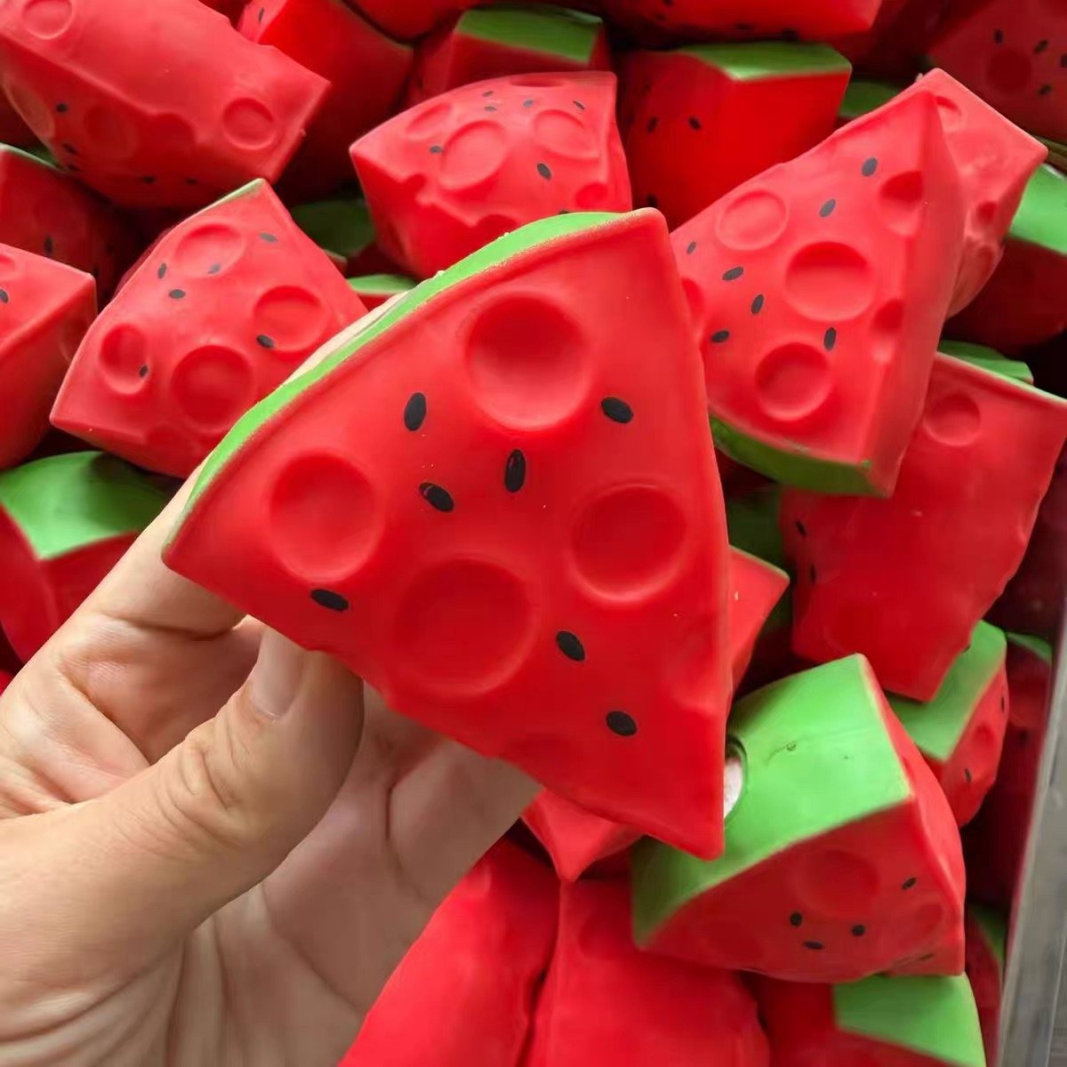 Wassermelonen-Stressball Knack – Building Blocks Bewertung und Preis