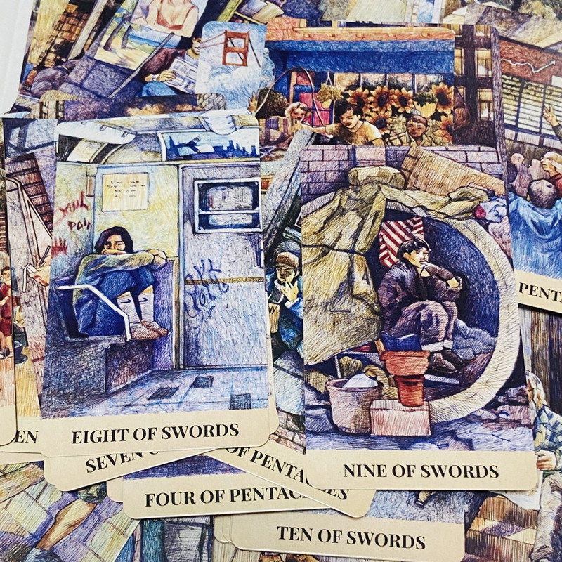 City Labyrinth Tarotkarten 78e – Tarot Cards Deck With Guidebook Bewertung und Preis