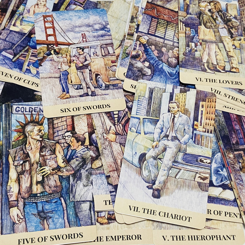 City Labyrinth Tarotkarten 78e – Tarot Cards Deck With Guidebook Bewertung und Preis