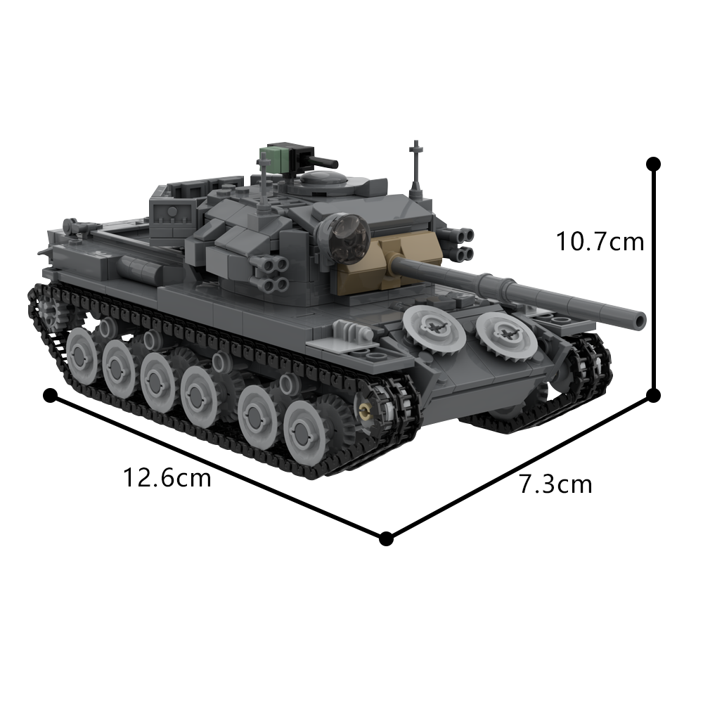 MOC Centurion mk. 5-in-1 Panze – Lego Compatible Military Tank Bewertung und Preis
