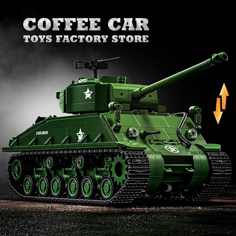 US Army M4 Panzer Bausteine Pu – Lego Compatible Military Tank Bewertung und Preis