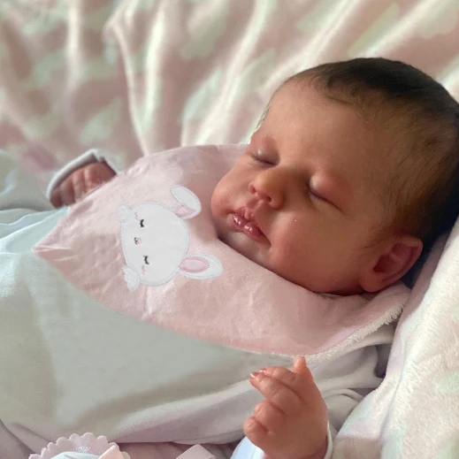 49CM kuschelige Ganzkörper-Sil – Reborn Baby Doll Silicone Realistic Bewertung und Preis
