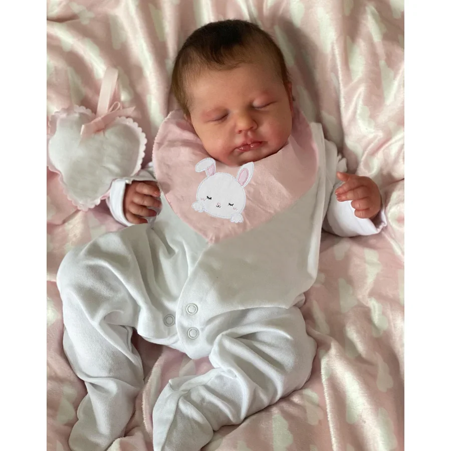 49CM kuschelige Ganzkörper-Sil – Reborn Baby Doll Silicone Realistic Bewertung und Preis