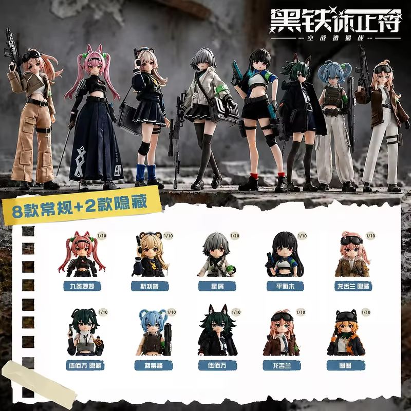 2026 Neue Eden Toys Black Iron – Anime Action Figure Blind Box Bewertung und Preis
