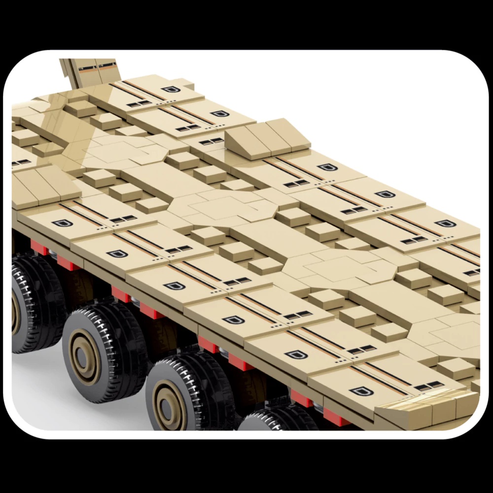 Klemmbausteine Militär M1070 P – Lego Compatible Military Tank Bewertung und Preis