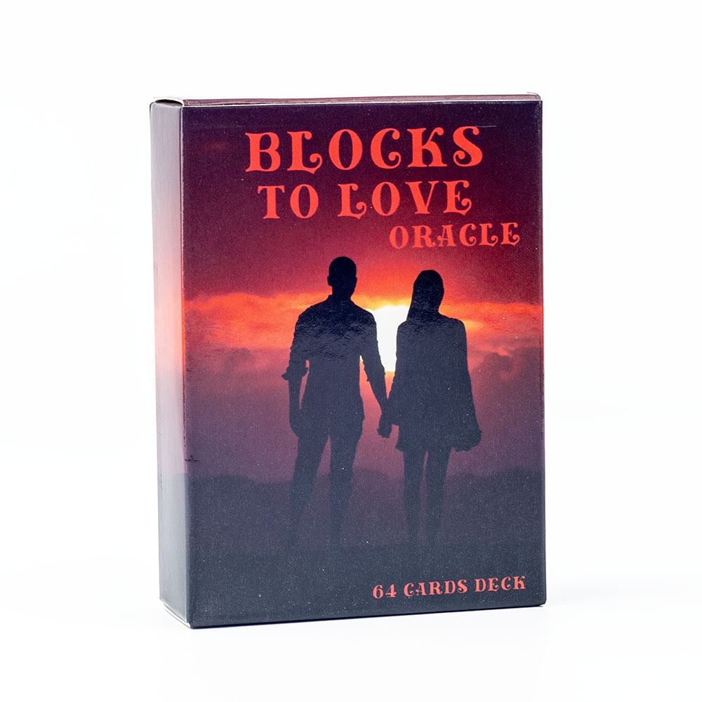 Blocks to Love Oracle 64-Karte – Tarot Cards Deck With Guidebook Bewertung und Preis
