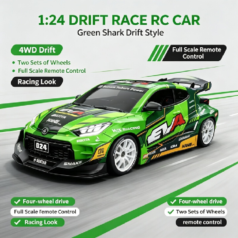 Hongxing New D24 1/24 Maßstab  – Rc Drift Car 1 24 Scale 4Wd Bewertung und Preis
