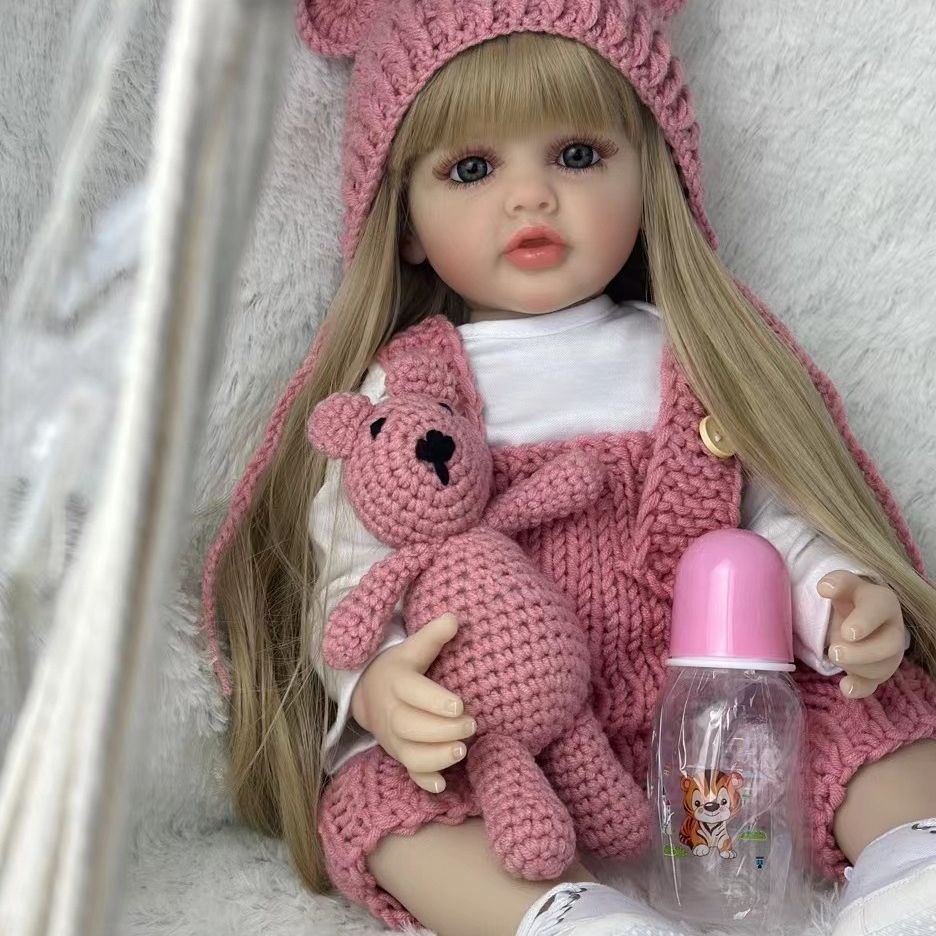 Bzdoll 55cm 22inch lebensechte – Reborn Baby Doll Silicone Realistic Bewertung und Preis