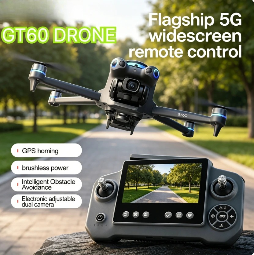 Original GT60 GPS Faltbarer RC – Fpv Brushless Rc Drone 4K Bewertung und Preis