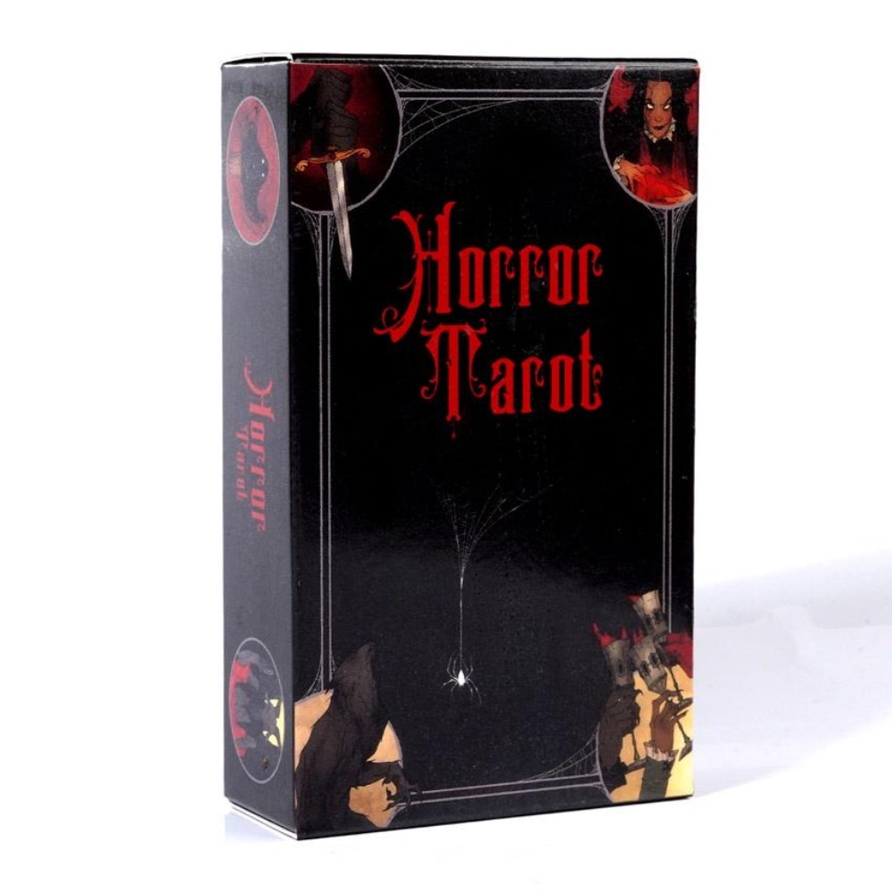 10.3*6cm Horror Tarot Deck Kar – Tarot Cards Deck With Guidebook Bewertung und Preis