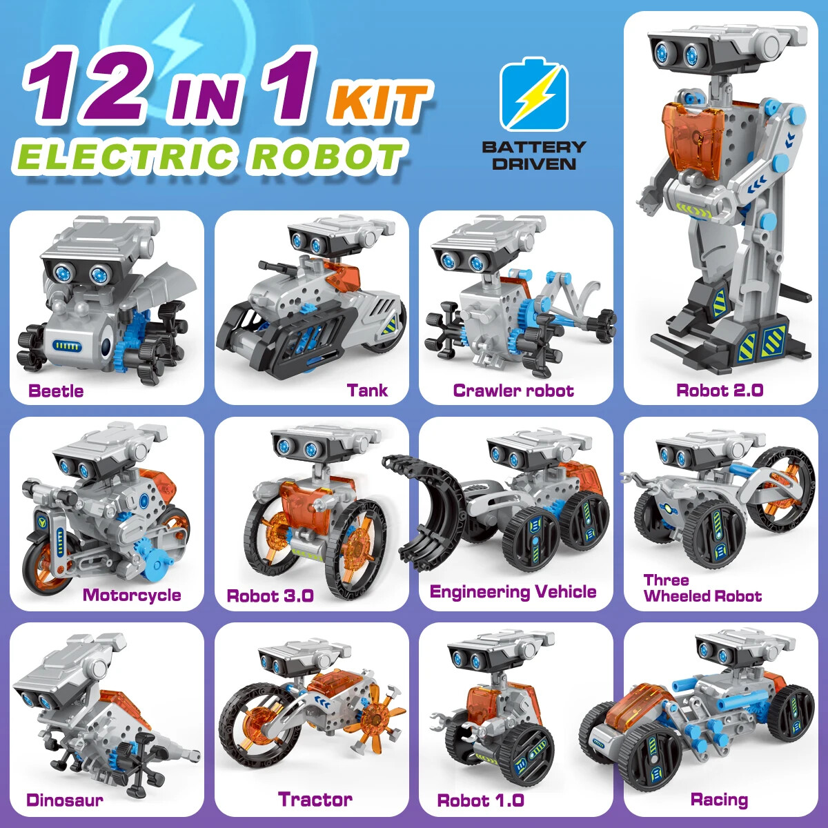 STEM 12-in-1 Lernspielzeug Sol – Stem Solar Robot Kit For Kids Bewertung und Preis