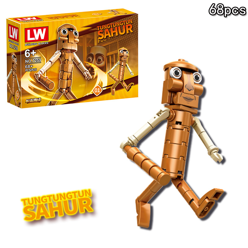 Anime Italienische Brainrot Tr – Anime Action Figure Blind Box Bewertung und Preis
