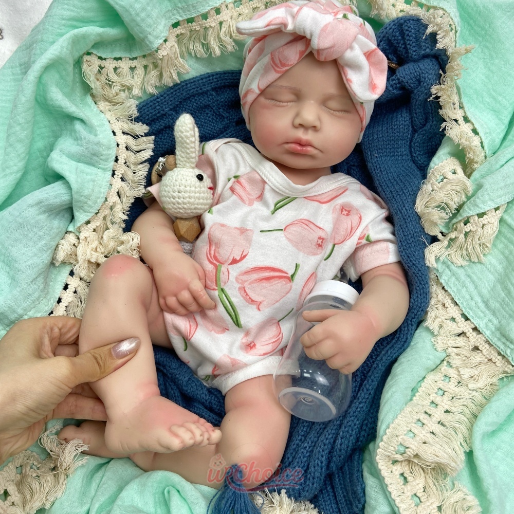 Handgefertigte realistische Ha – Reborn Baby Doll Silicone Realistic Bewertung und Preis