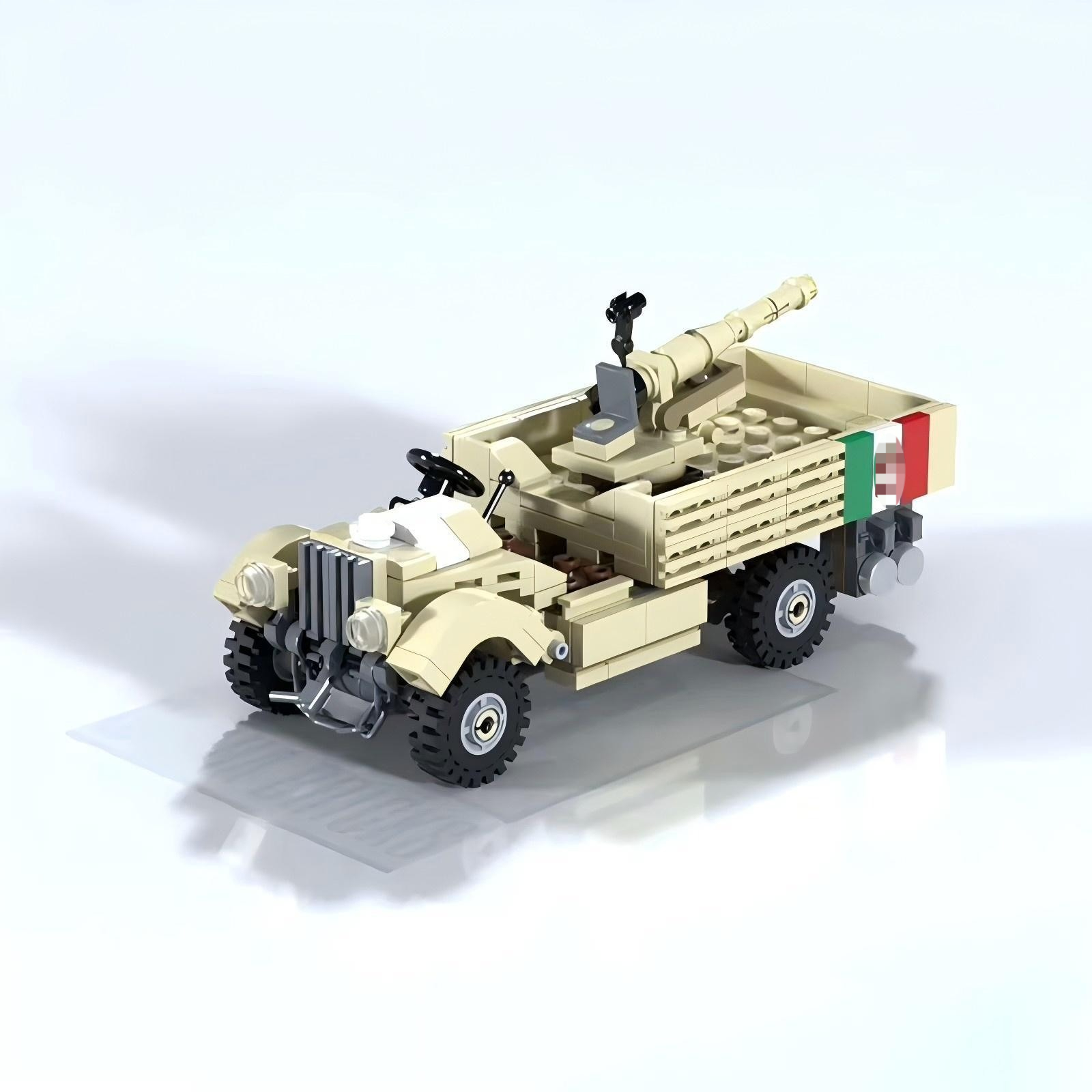 MOC Military Serie Italienisch – Lego Compatible Military Tank Bewertung und Preis