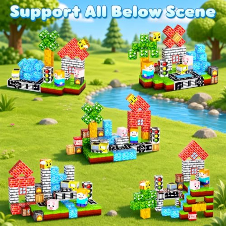 100 Stück Magnetische Baustein – Magnetic Building Tiles Set 100Pcs Bewertung und Preis