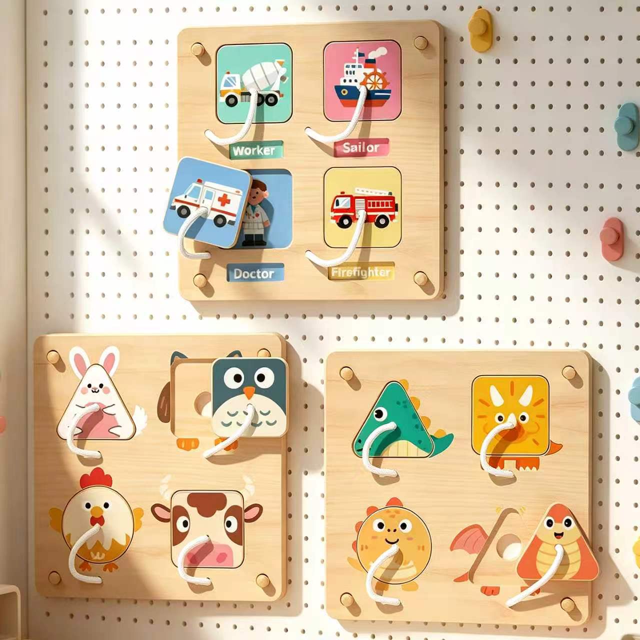 Montessori Holz-Beschäftigungs – Montessori Wooden Busy Board Toddler Bewertung und Preis