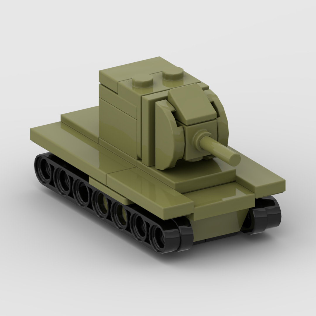 Desktop-Militärfahrzeug-Dekora – Lego Compatible Military Tank Bewertung und Preis