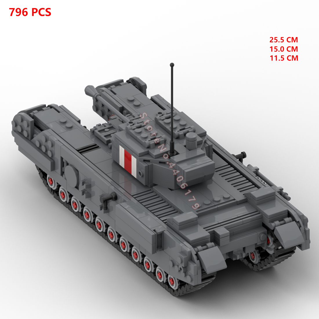 Hot military WWII UK Armee Chu – Lego Compatible Military Tank Bewertung und Preis