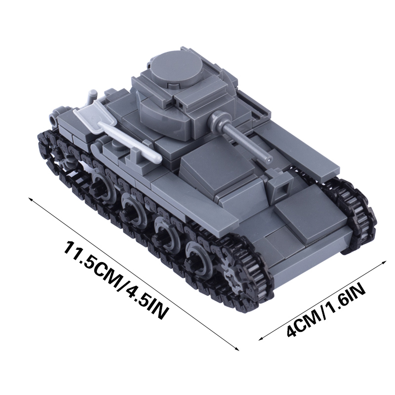 WW2 Japan Military Tank Bauste – Lego Compatible Military Tank Bewertung und Preis