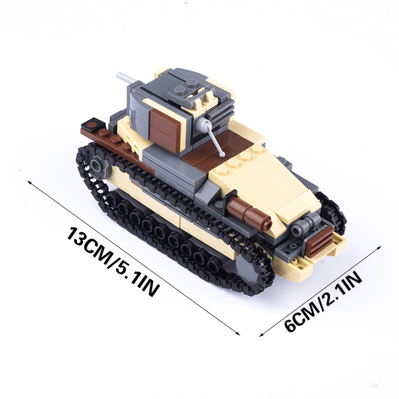 WW2 Japan Military Tank Bauste – Lego Compatible Military Tank Bewertung und Preis
