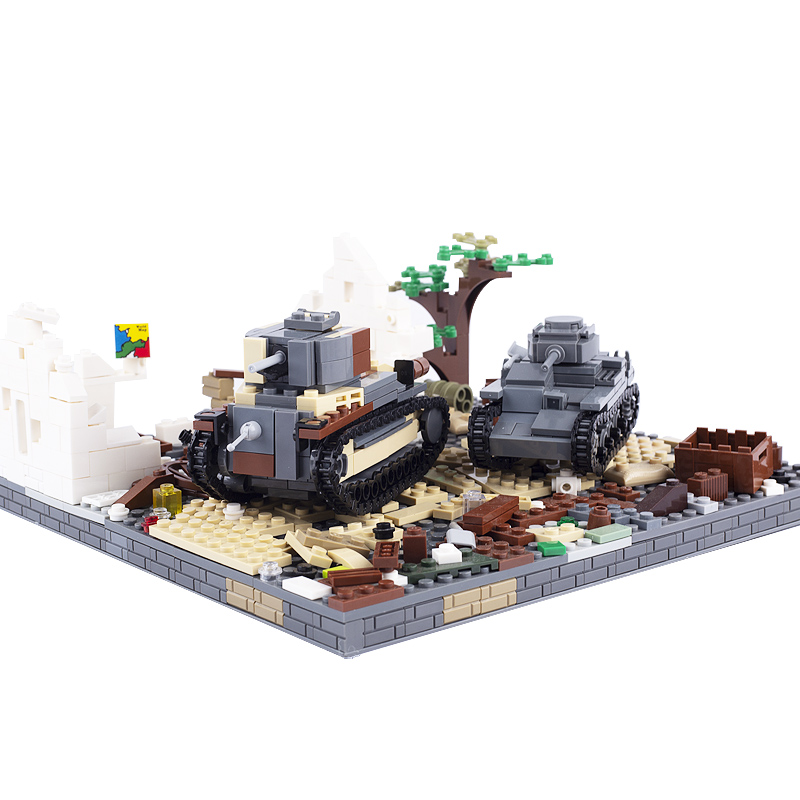 WW2 Japan Military Tank Bauste – Lego Compatible Military Tank Bewertung und Preis