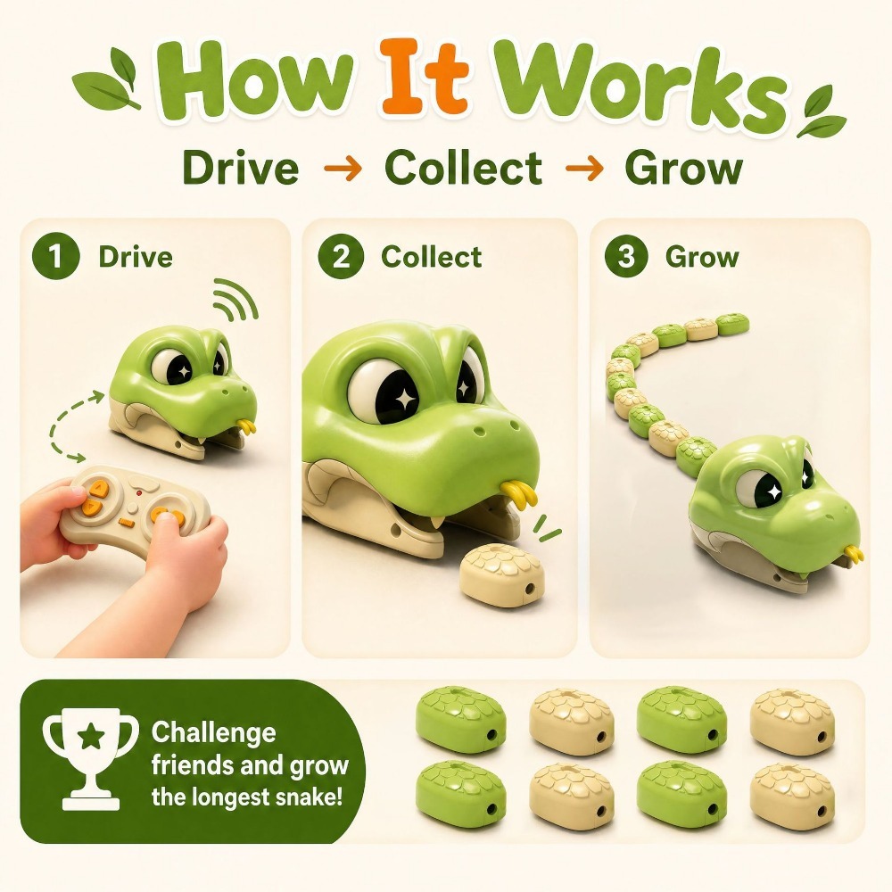 Ferngesteuerte Gierige Schlang – Educational Toys Bewertung und Preis
