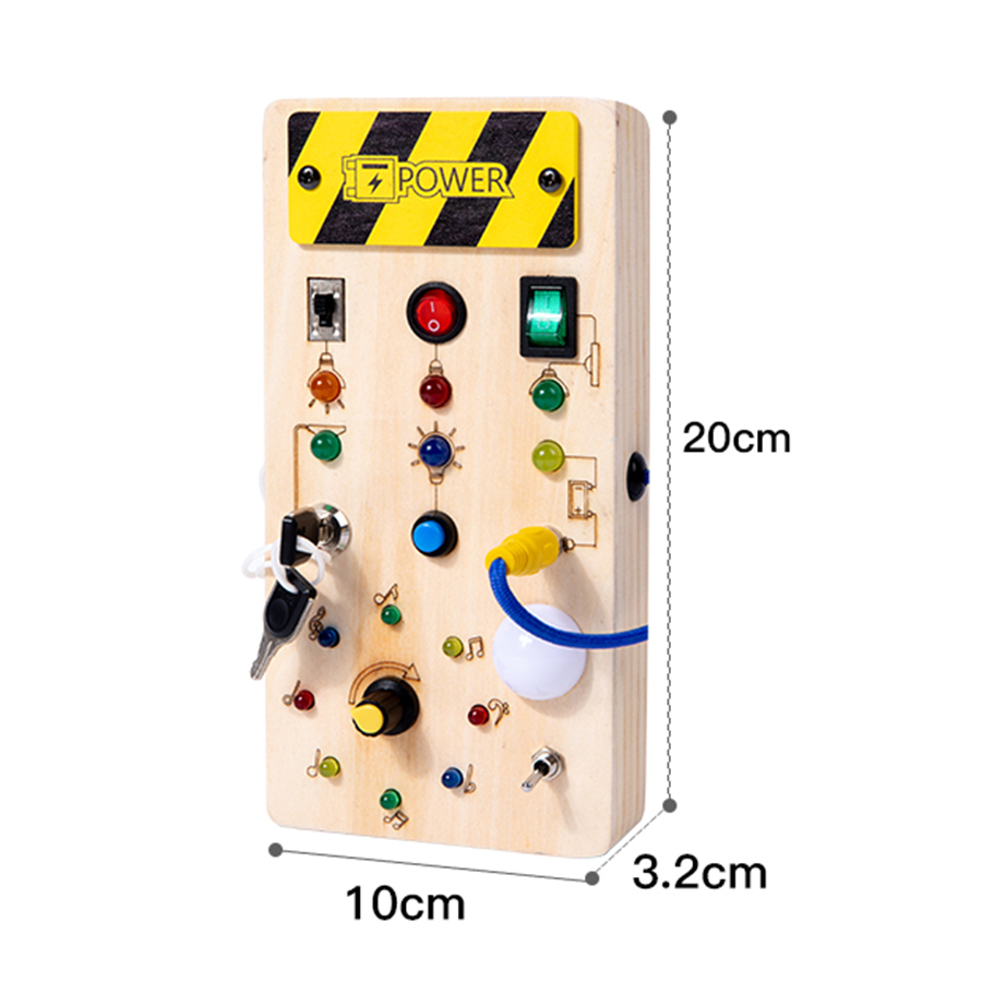 Montessori Beschäftigt Bord Se – Montessori Wooden Busy Board Toddler Bewertung und Preis