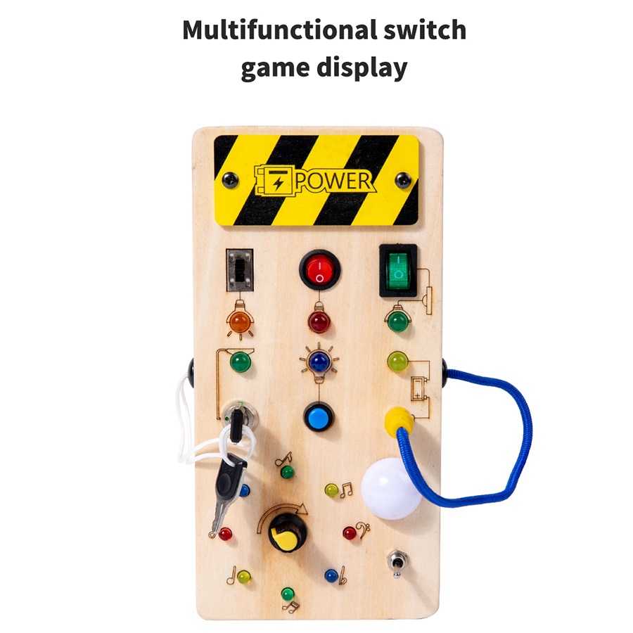 Montessori Beschäftigt Bord Se – Montessori Wooden Busy Board Toddler Bewertung und Preis