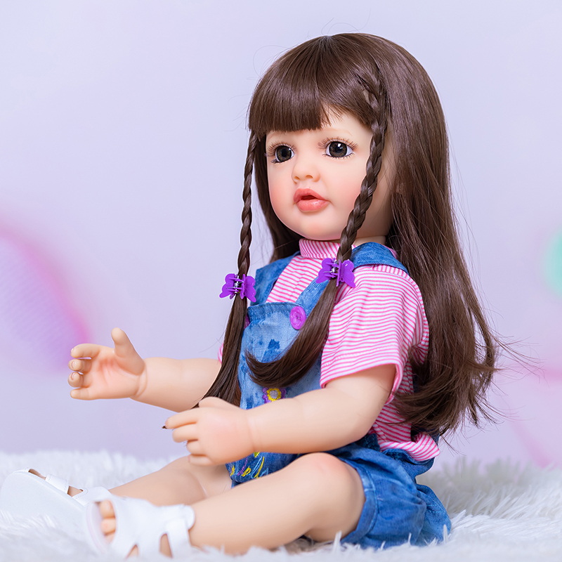 50CM Volle Körper Silikon Rebo – Reborn Baby Doll Silicone Realistic Bewertung und Preis