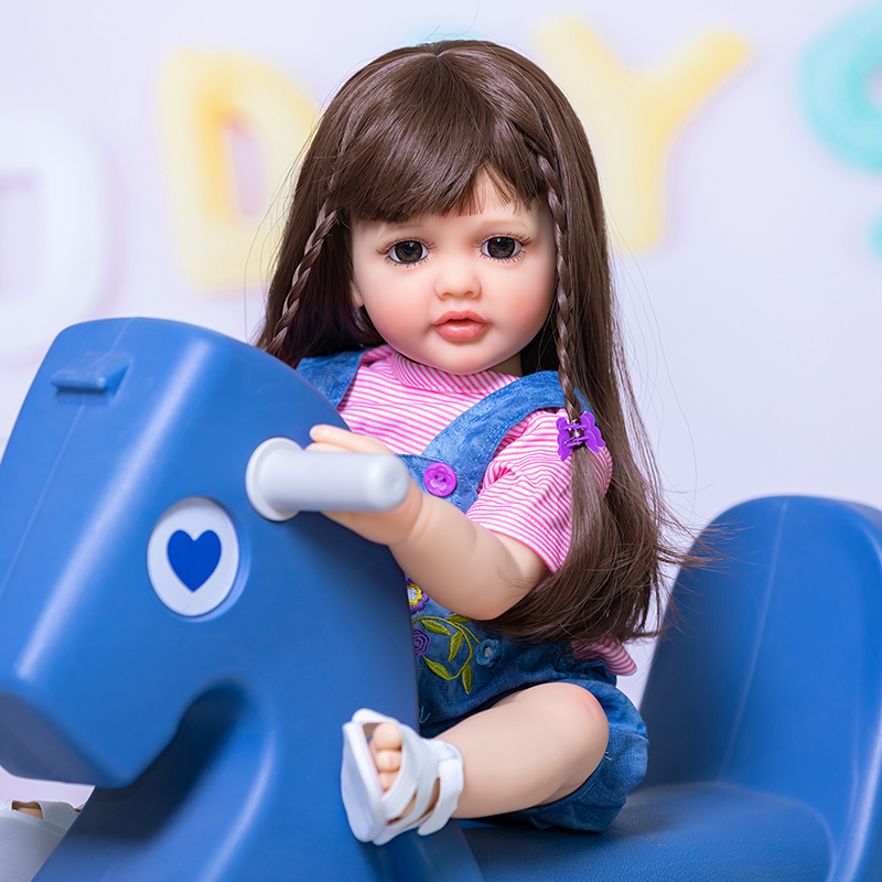 50CM Volle Körper Silikon Rebo – Reborn Baby Doll Silicone Realistic Bewertung und Preis