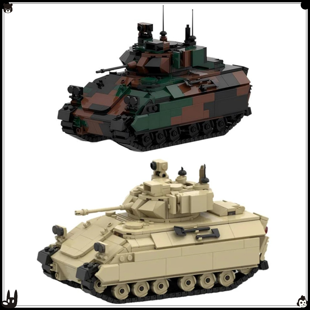 MOC Military Series Raupen Gep – Lego Compatible Military Tank Bewertung und Preis