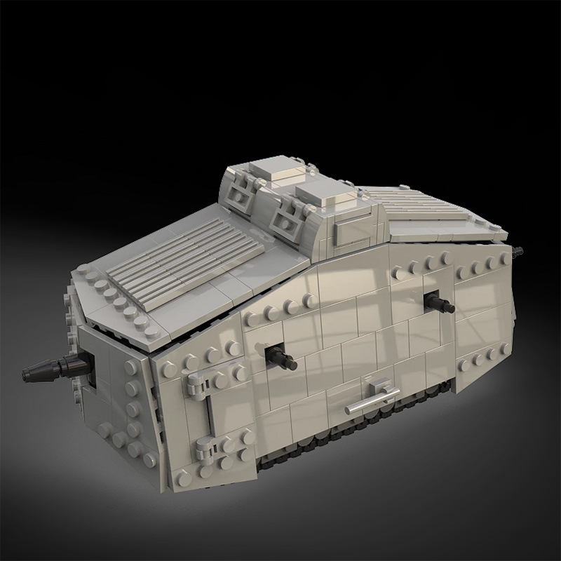 MOC WW1 Deutschland Militär A7 – Lego Compatible Military Tank Bewertung und Preis