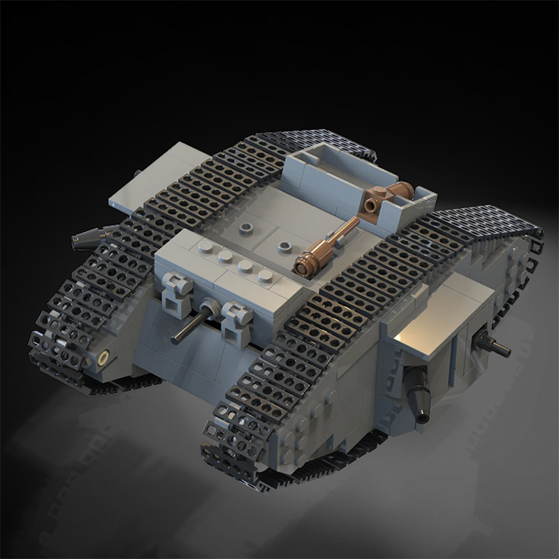 MOC WW1 Deutschland Militär A7 – Lego Compatible Military Tank Bewertung und Preis