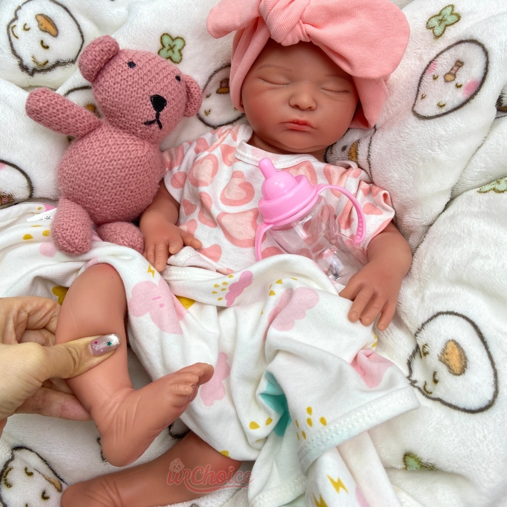 18 Zoll Waschbare Silikon-Rebo – Reborn Baby Doll Silicone Realistic Bewertung und Preis